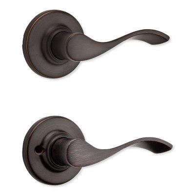 Kwikset Balboa Reversible Passage Leverset, Venetian Bronze